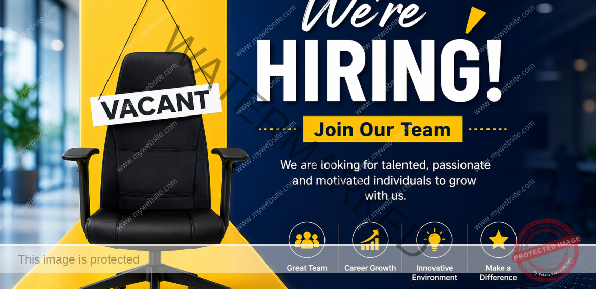 EXTERNAL JOB ADVERT – 21st April, 2026